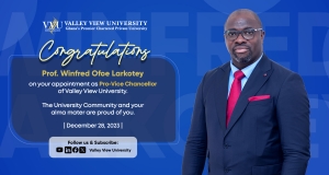Valley View University Celebrates the Handing Over and Induction of New Pro Vice-Chancellor